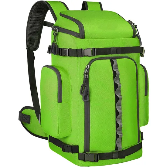 Large Waterproof Ski and Snowboard Backpack for Skiing Gear Boot Helmet Goggles Gloves Outerwear & Accessories
