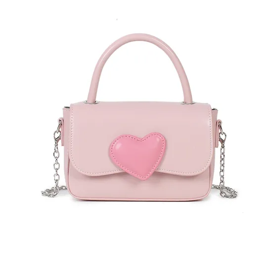 Love Quilted Waterproof Nylon Basket Bag Woman Advanced Sense New Casual Korean Version Sweet Handbag Fashion Ladies Tote Bag