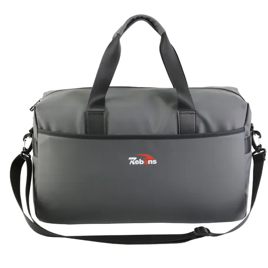 Waterproof PU Leather Golf Sports Duffel Luggage Set Travel Bag for Men 