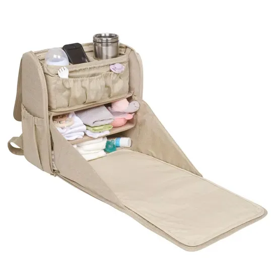 High Quality Fashion Mummy Nappy Mommy Backpack Baby Diaper Bag 
