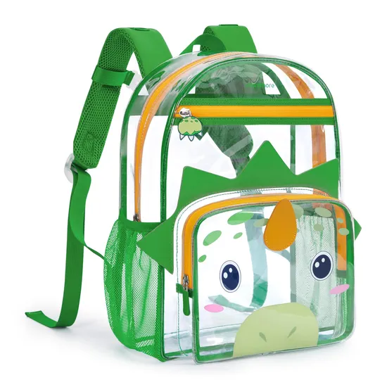 Clear Backpack for Kids Dinosaur Backpack for Boys 4