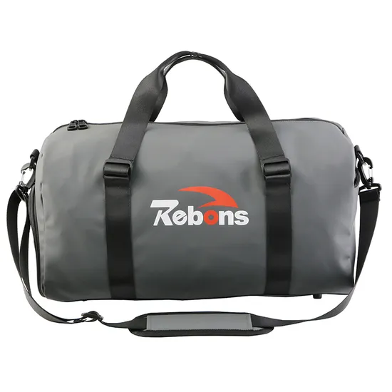 2025 Wholesale Custom Logo Travel Set Tote Golf Luggage Bag Designer Wateproof Luxury Leather Sports Fitness Gym Duffel Bag with Shoe Compartment for Men 