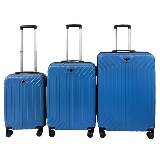 2024 New Design Foldable China Manufacturer Men Women ABS PC Trolley Case 20 24 28 Set Travel Bag Luggage 